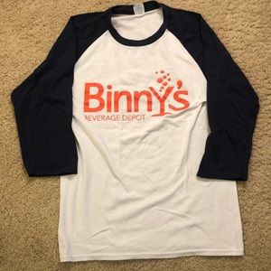 Binny’s baseball t shirt